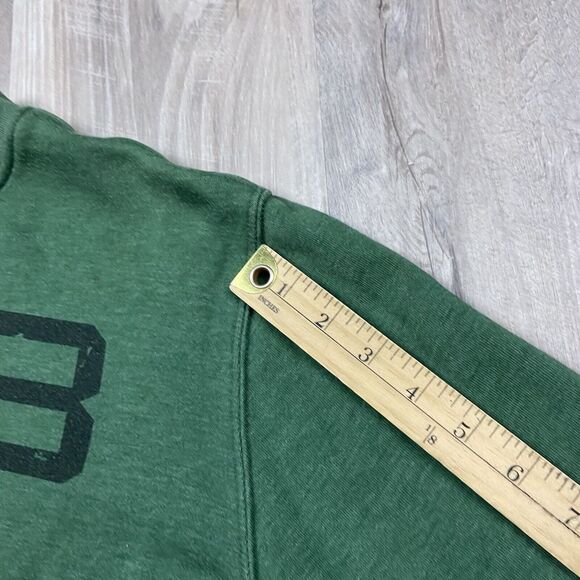 Burton Crewneck Sweatshirt Men's M Green Pullover  Snowboard‎ Winter Flaw Stain - Picture 8 of 10